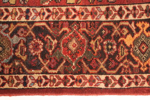 Mahal Beige Hand Knotted 610 X 166  Area Rug 250-29286 Image 4