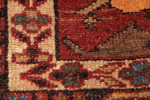 Mahal Beige Hand Knotted 610 X 166  Area Rug 250-29286 Image 5