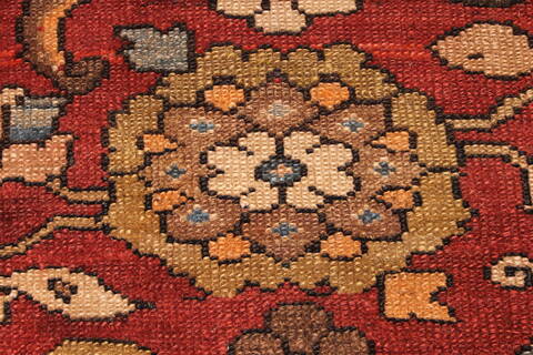 Mahal Beige Hand Knotted 610 X 166  Area Rug 250-29286 Image 6