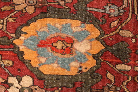 Mahal Beige Hand Knotted 610 X 166  Area Rug 250-29286 Image 7