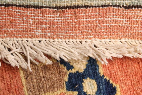 Karajeh Purple Hand Knotted 75 X 188  Area Rug 250-29291 Image 3