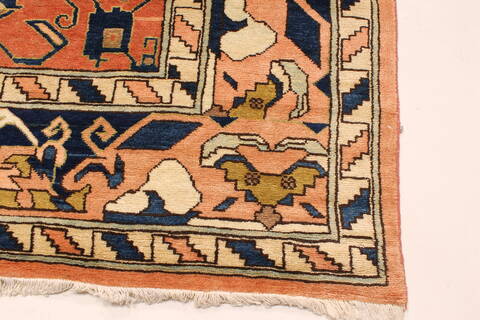 Karajeh Purple Hand Knotted 75 X 188  Area Rug 250-29291 Image 7