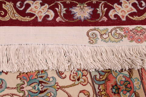 Tabriz Red Hand Knotted 910 X 136  Area Rug 254-29345 Image 3