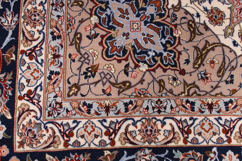 Isfahan Red Hand Knotted 100 X 1310  Area Rug 254-29354 Image 1