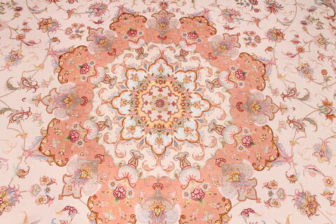 Tabriz Purple Hand Knotted 910 X 134  Area Rug 254-29365 Image 3