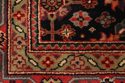 Herati Blue Hand Knotted 61 X 120  Area Rug 250-29428 Image 1