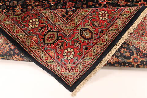 Herati Blue Hand Knotted 61 X 120  Area Rug 250-29428 Image 4