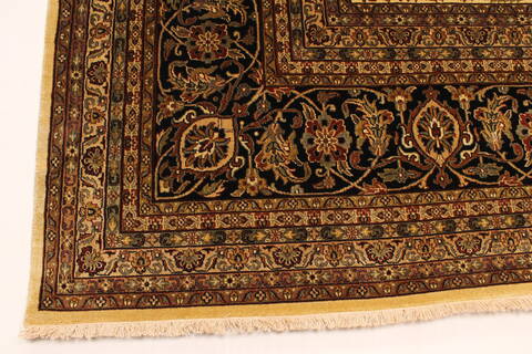 Kashmar Beige Hand Knotted 119 X 153  Area Rug 250-29436 Image 6