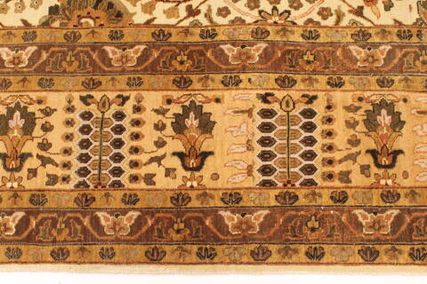 Haji Jalili Beige Hand Knotted 92 X 164  Area Rug 250-29444 Image 1