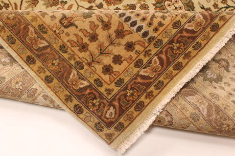 Haji Jalili Beige Hand Knotted 92 X 164  Area Rug 250-29444 Image 4