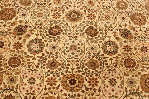 Haji Jalili Beige Hand Knotted 92 X 164  Area Rug 250-29444 Image 7