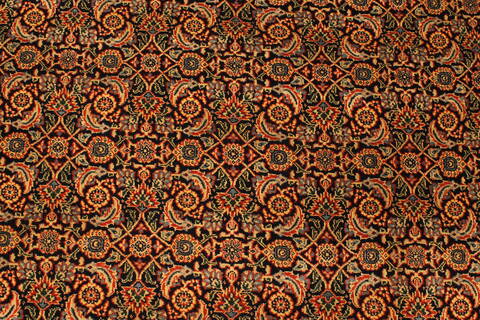 Herati Beige Runner Hand Knotted 411 X 200  Area Rug 250-29446 Image 7