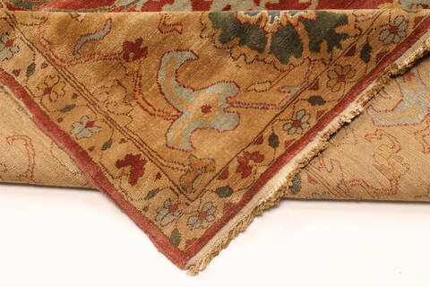 Chobi Red Hand Knotted 106 X 153  Area Rug 250-29447 Image 4