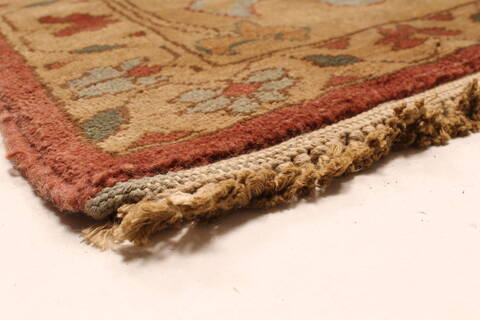 Chobi Red Hand Knotted 106 X 153  Area Rug 250-29447 Image 5