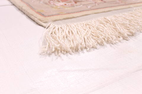 Tabriz Purple Hand Knotted 50 X 67  Area Rug 254-29555 Image 1