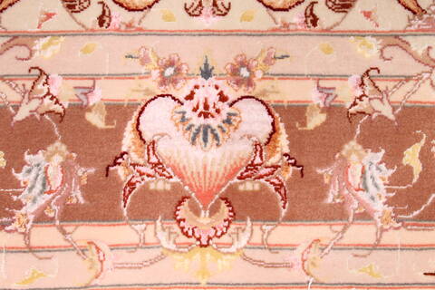 Tabriz Purple Hand Knotted 50 X 67  Area Rug 254-29555 Image 9
