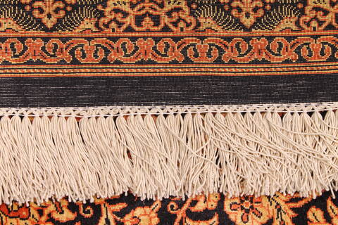 Qum Yellow Hand Knotted 80 X 116  Area Rug 254-29593 Image 7