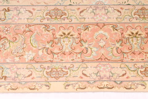 Tabriz Purple Hand Knotted 82 X 1110  Area Rug 254-29605 Image 4