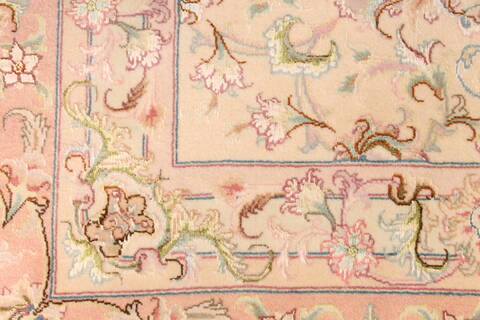 Tabriz Purple Hand Knotted 82 X 1110  Area Rug 254-29605 Image 5