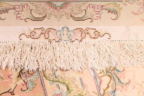 Tabriz Purple Hand Knotted 82 X 1110  Area Rug 254-29605 Image 7
