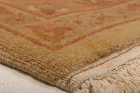 Tabriz Brown Hand Knotted 90 X 120  Area Rug 100-29615 Image 5