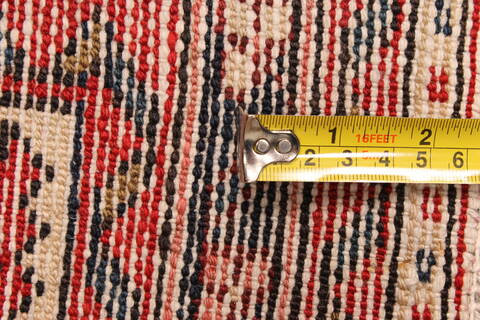 Hossein Abad Blue Runner Hand Knotted 29 X 173  Area Rug 250-29619 Image 4