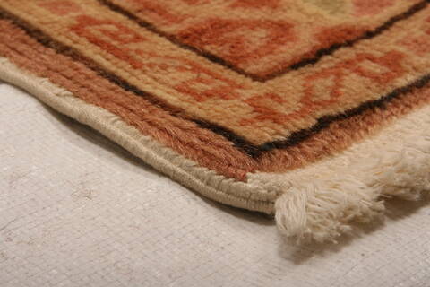 Kayseri Brown Hand Knotted 79 X 122  Area Rug 100-29620 Image 1