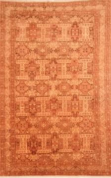 Kayseri Brown Hand Knotted 7'9" X 12'2"  Area Rug 100-29620