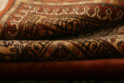 Tabriz Red Hand Knotted 80 X 100  Area Rug 100-29622 Image 3