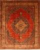 Tabriz Red Hand Knotted 80 X 100  Area Rug 100-29622 Thumb 0