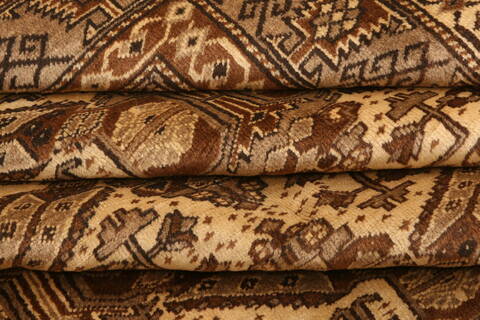 Kayseri Brown Hand Knotted 81 X 114  Area Rug 100-29630 Image 4