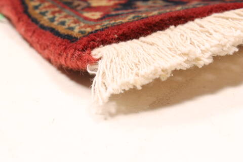 Kashmar Beige Runner Hand Knotted 25 X 193  Area Rug 250-29634 Image 1