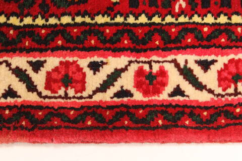 Hossein Abad Blue Runner Hand Knotted 24 X 160  Area Rug 250-29640 Image 2