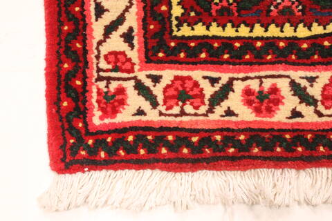 Hossein Abad Blue Runner Hand Knotted 24 X 160  Area Rug 250-29640 Image 7