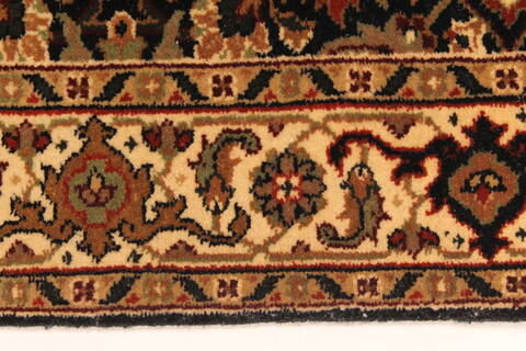 Herati Beige Runner Hand Knotted 26 X 209  Area Rug 250-29651 Image 1