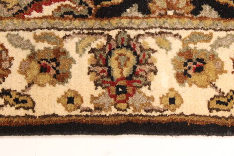 Kashmar Beige Runner Hand Knotted 30 X 911  Area Rug 250-29655 Image 1