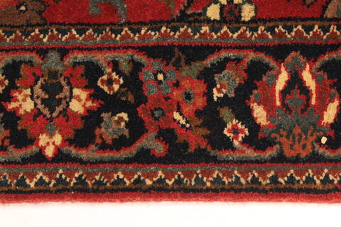 Kashmar Red Runner Hand Knotted 26 X 200  Area Rug 250-29656 Image 1