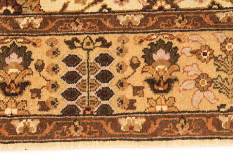 Oushak Beige Runner Hand Knotted 41 X 123  Area Rug 250-29657 Image 8