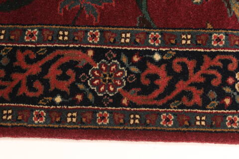 Kashmar Beige Runner Hand Knotted 25 X 179  Area Rug 250-29658 Image 1