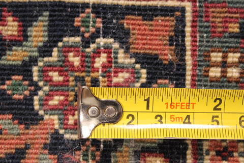 Kashmar Beige Runner Hand Knotted 25 X 179  Area Rug 250-29658 Image 4