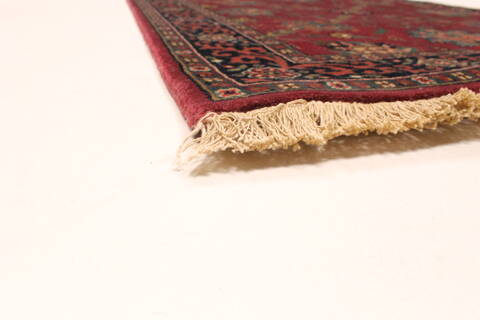 Kashmar Beige Runner Hand Knotted 25 X 179  Area Rug 250-29658 Image 5