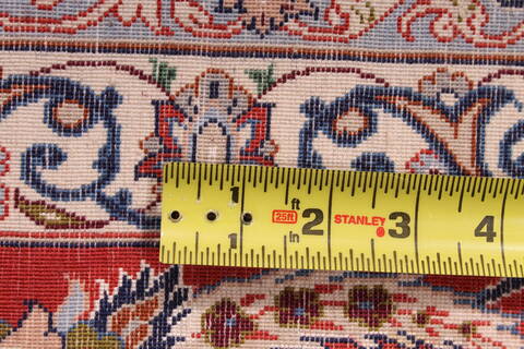 Isfahan White Hand Knotted 86 X 125  Area Rug 254-29664 Image 7