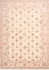Tabriz Beige Hand Knotted 84 X 118  Area Rug 254-29666 Thumb 0