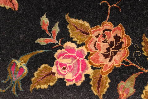 Tabriz Multicolor Hand Knotted 20 X 30  Area Rug 254-29688 Image 4