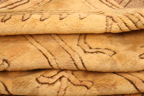 Oushak Brown Hand Knotted 84 X 123  Area Rug 100-29699 Image 3