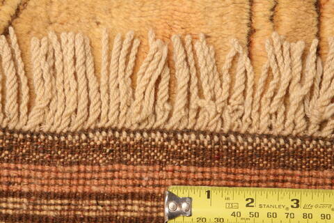 Oushak Brown Hand Knotted 84 X 123  Area Rug 100-29699 Image 4