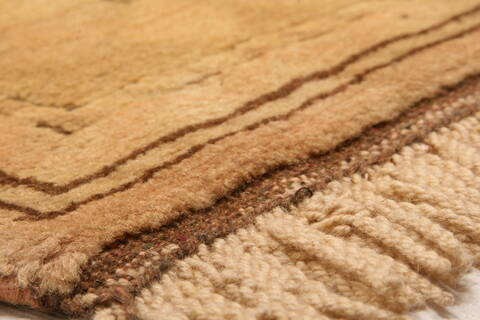 Oushak Brown Hand Knotted 84 X 123  Area Rug 100-29699 Image 5
