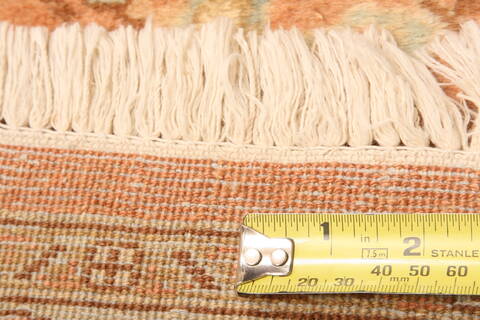 Sarouk Brown Hand Knotted 81 X 115  Area Rug 100-29702 Image 4
