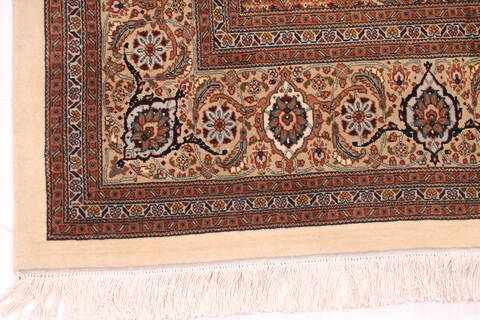 Mahi Beige Runner Hand Knotted 67 X 199  Area Rug 254-29707 Image 1