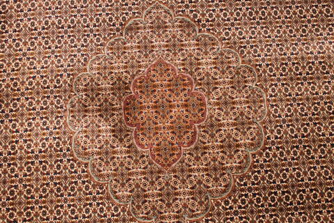 Mahi Beige Runner Hand Knotted 67 X 199  Area Rug 254-29707 Image 2